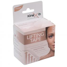 Kinexib Набор тейпов для лица и тела Lifting Tape, бежевый, 3 рулона. фото