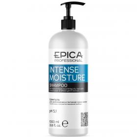 Epica Professional Шампунь c маслом какао и экстрактом зародышей пшеницы для увлажнения и питания сухих волос, 1000 мл. фото