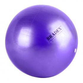 Bradex Мяч для фитнеса, йоги и пилатеса Фитбол, фиолетовый, диаметр 25 см. фото