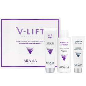 Aravia Professional Профессиональная процедура для лица Дренажное моделирование V-Lift. фото