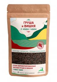 Вистерра Купаж ферментированных листьев груши и вишни с иван-чаем, 50 г. фото