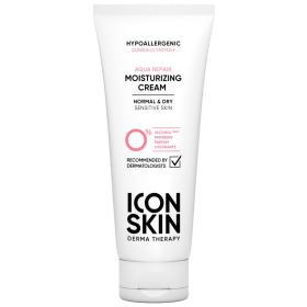 Icon Skin Увлажняющий гипоаллергенный крем для нормальной и сухой кожи Aqua Repair, 75 мл. фото
