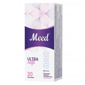 Meed Ежедневные ультратонкие прокладки Ultra Soft, 20 шт. фото