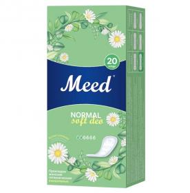 Meed Ежедневные целлюлозные прокладки Normal Soft Deo, 20 шт. фото