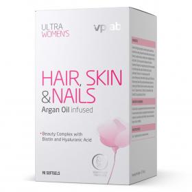 VPLAB Витаминно-минеральный комплекс для улучшения состояния волос, ногтей и кожи у женщин, 90 мягких капсул. фото