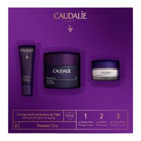 Caudalie Набор для антивозрастного ухода омолаживающий крем 50 мл  омолаживающий крем для глаз 5 мл  омолаживающий крем для сухой кожи 15 мл. фото