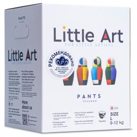 Little Art Детские трусики-подгузники в индивидуальной упаковке размер L 9-12 кг, 36 шт. фото