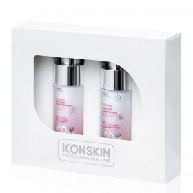Icon Skin Набор средств для анти-эйдж ухода за всеми типами кожи  4, 2 продукта. фото