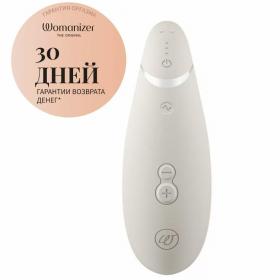 Womanizer Бесконтактный клиторальный стимулятор Premium 2, серый. фото