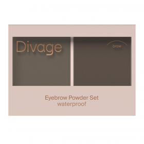 Divage Набор теней для бровей Waterproof Brow Powder Set, 4 гр. фото