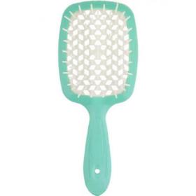 Janeke Щетка Superbrush малая тиффани, 17,5 х 7 х 3 см. фото