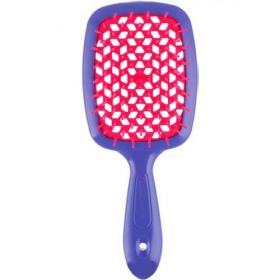 Janeke Щетка Superbrush малая фиолетово-малиновая, 17,5 х 7 х 3 см. фото