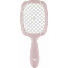 Janeke Щетка Superbrush с закругленными зубчиками, пудра, 20,3 х 8,5 х 3,1 см. фото