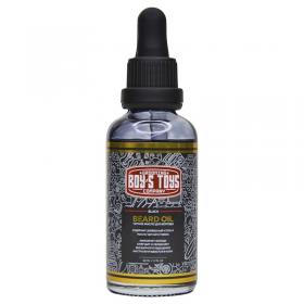 Boys Toys Чёрное масло для бороды Black Beard Oil с содержанием древесного угля и масла чёрного тмина, 50 мл. фото