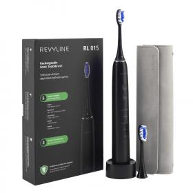 REVYLINE Электрическая звуковая зубная щетка RL 015, черная, 1 шт. фото