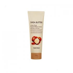 Tony Moly Увлажняющий крем с маслом ши для лица и тела, 250 мл. фото