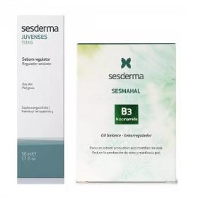 Sesderma Набор Утренеее комбо для жирной и проблемной кожи, 2 средства. фото