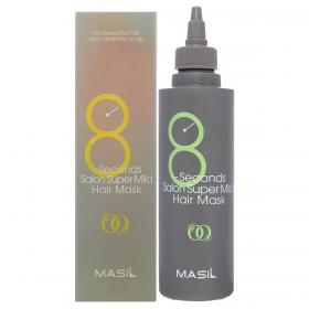 Masil Восстанавливающая маска для ослабленных волос 8 Seconds Salon Super Mild Hair Mask, 200 мл. фото