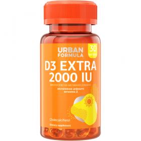 Urban Formula Витамин D3 Extra 2000 МЕ, 30 капсул. фото