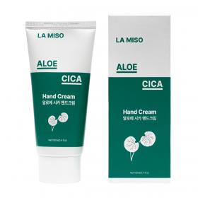 LA MISO Крем для рук с алоэ и центеллой азиатской Aloe  Cica Hand Cream, 100 мл. фото