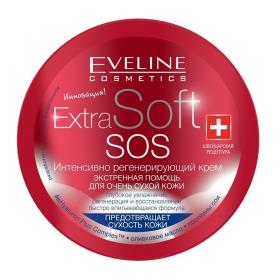 Eveline Cosmetics Интенсивно регенерирующий крем SOS для очень сухой кожи лица и тела, 200 мл. фото