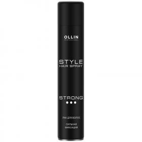 Ollin Professional Лак для волос сильной фиксации, 500 мл. фото
