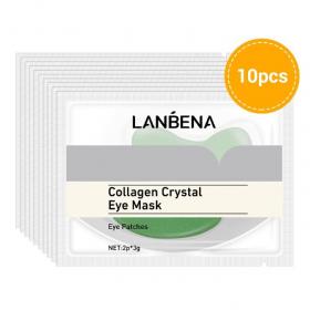 Lanbena Гидрогелевые патчи с коллагеном и экстрактом водорослей Collagen Crystal Eye Mask, 10 шт. фото
