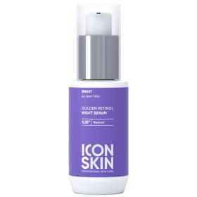 Icon Skin Ночная сыворотка на основе 0,35 ретинола Golden Retinol, 30 мл. фото