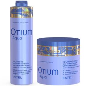 Estel Набор для интенсивного увлажнения волос маска 300 мл  шампунь 1000 мл. фото