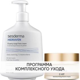 Sesderma Программа C-Vit очищение и основной уход пенка 300 мл  крем 50 мл. фото