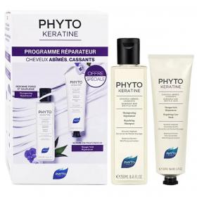 Phyto Набор Фитокератин шампунь, 250 мл  маска, 150 мл. фото