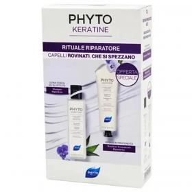 Phyto Набор Фитокератин шампунь, 250 мл  маска, 150 мл. фото