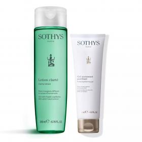 Sothys Набор Очищение и увлажнение гель-мусс 125 мл  тоник 200 мл. фото