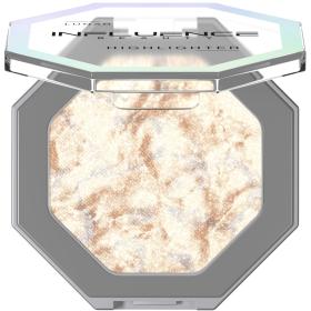 INFLUENCE beauty Хайлайтер Lunar с сияющими частицами, серебряный, 4,8 г. фото