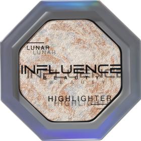 INFLUENCE beauty Хайлайтер Lunar с сияющими частицами, серебряный, 4,8 г. фото