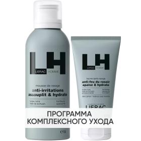 Lierac Программа Homme основной уход пена для бритья 150 мл  бальзам после бритья 75 мл. фото