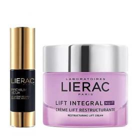Lierac Набор Лифтинг ночной крем 50 мл  крем для век 15 мл. фото