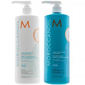 Moroccanoil Набор для вьющихся волос кондиционер 1000 мл  шампунь 1000 мл. фото