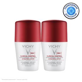 Vichy Дезодорант-антиперспирант Clinical Control 96 ч, 2 х 50 мл. фото