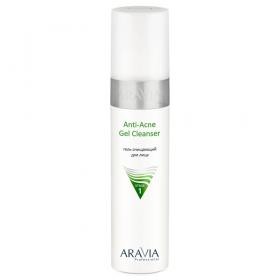 Aravia Professional Гель очищающий для жирной и проблемной кожи Anti-Acne Gel Cleanser, 250 мл. фото