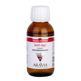 Aravia Professional Пилинг-биоревитализант для всех типов кожи Anti-Age Renew Biopeel, 100 мл. фото