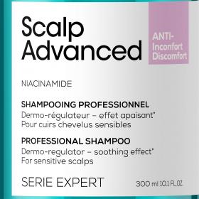 Loreal Professionnel Шампунь Scalp Advanced регулирующий баланс чувствительной кожи головы, 300 мл. фото