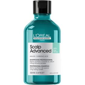 Loreal Professionnel Шампунь Scalp Advanced для жирных волос, 300 мл. фото
