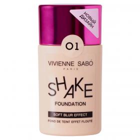 Vivienne Sabo Тональный крем с натуральным блюр-эффектом Shake Foundation, 25 мл. фото