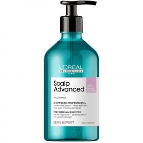 Loreal Professionnel Шампунь Scalp Advanced регулирующий баланс чувствительной кожи головы, 500 мл. фото