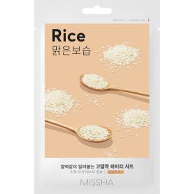 Missha Освежающая маска для лица  с экстрактом риса для огрубевшей тусклой кожи, 19 г. фото
