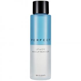 Missha Двухфазное средство для снятия макияжа с глаз и губ Perfect LipEye Make-up Remover, 155 мл. фото