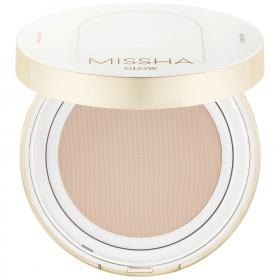 Missha Тональный кушон Прозрачное свечение Glow Cushion SPF40 PA, 14 г. фото