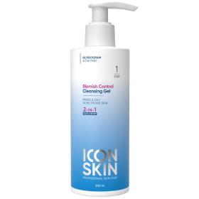 Icon Skin Противовоспалительный очищающий гель для лица и тела Blemish Control, 250 мл. фото