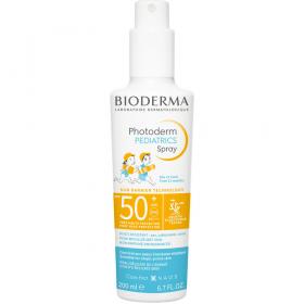 Bioderma Солнцезащитный детский спрей Pediatrics SPF 50,  200 мл. фото